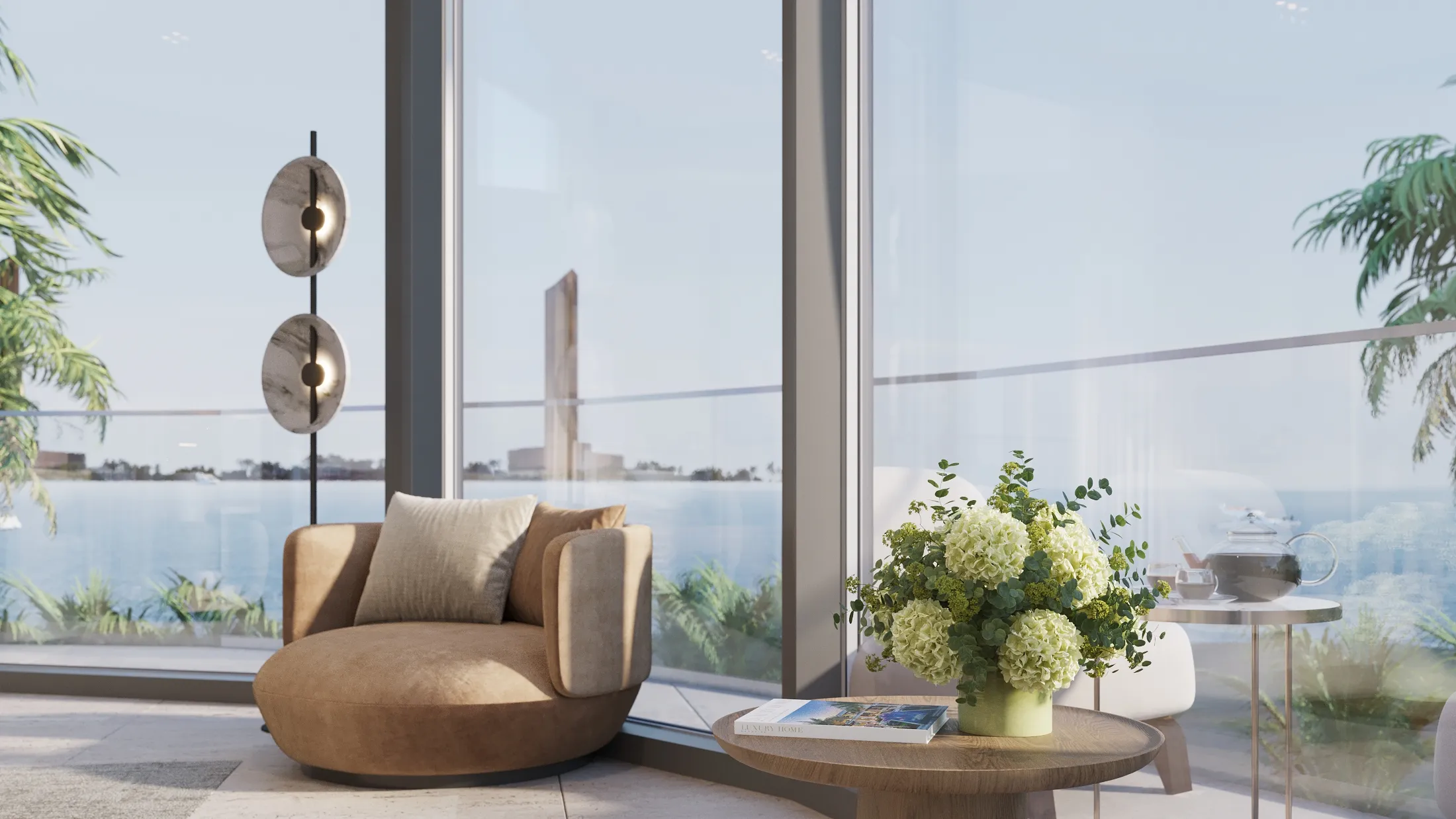 Aegean Bay Residences 3 غرف نوم دوبلكس