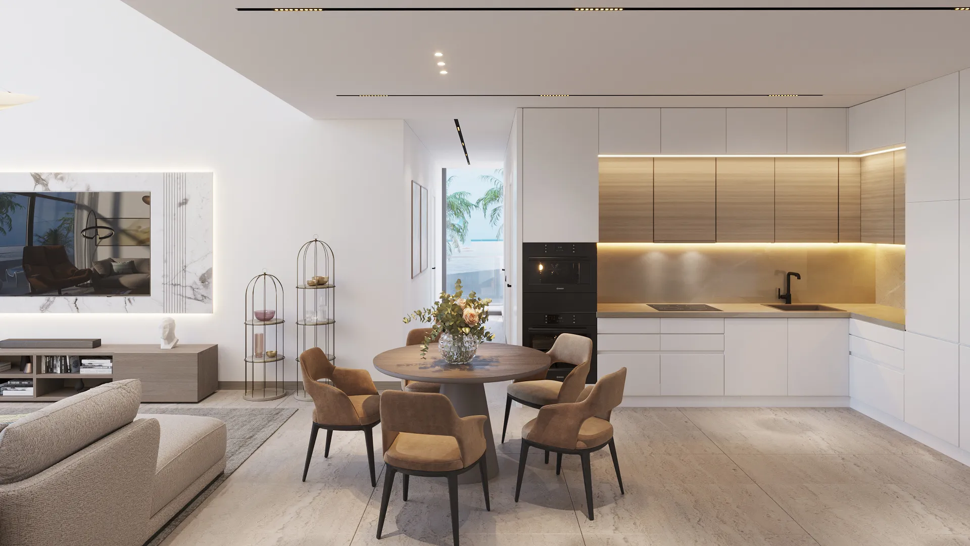 Aegean Bay Residences غرفة نوم واحدة